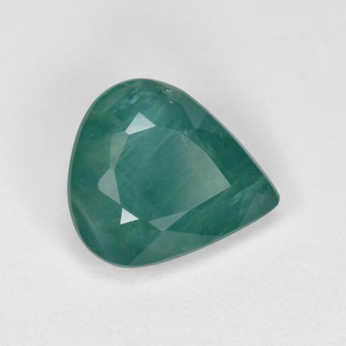 1.69 ct Turquoise Grandidierite Stone, Natural Grandidierite in Pear Facet Shape for Sale