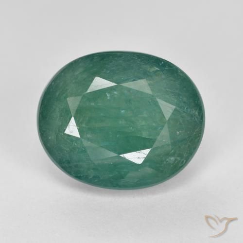 5.14ct Natural Deep Turquoise Grandidierite, Oval, VS-SI