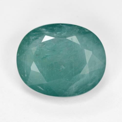 Azul-verde Grandidierita Gema - 6.5ct Forma ovalada (ID: 562150)
