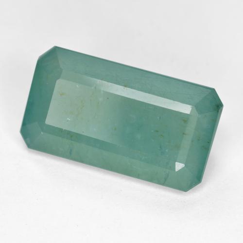 7.50 ct Turquoise Grandidierite Stone, Natural Grandidierite in Octagon Facet Shape for Sale