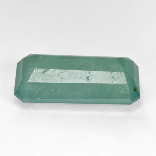 Grandidierite Gemstone in 16.3 x 9 mm Size for Sale, Grandidierite Stone in Medium Bluish Green Color