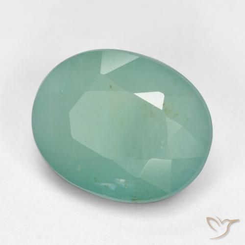 3.04 ct Blue Green Grandidierite, 10.4 x 8.3 mm Oval Cut From Madagascar, Photo A