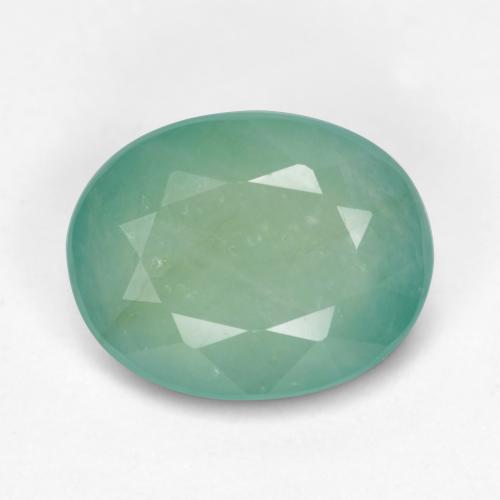 Bluish Green Grandidierite Gem - 2.1ct Oval Facet (ID: 562667)