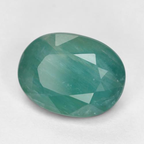 2.10 ct Turquoise Grandidierite Stone, Natural Grandidierite in Oval Facet Shape for Sale