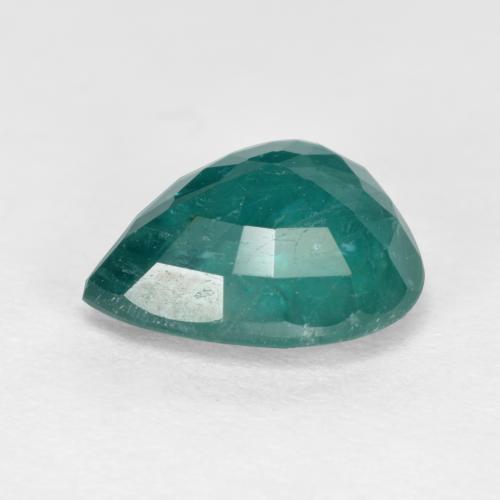 Grandidierite Gemstone in 9.2 x 7.8 mm Size for Sale, Grandidierite Stone in Dark Green Blue Color