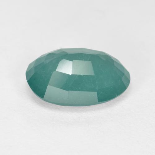 Grandidierite Gemstone in 9.5 x 7.1 mm Size for Sale, Grandidierite Stone in Turquoise Color