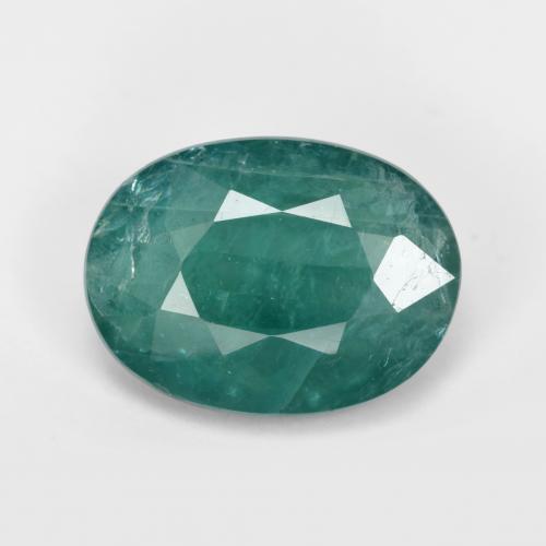 grünlich-blau Grandidierite Edelstein - 2.5ct Oval facettiert (ID: 568331)