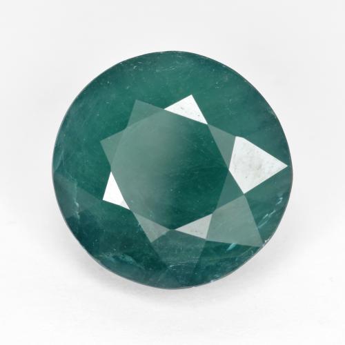 6.66 ct Turquoise Grandidierite Stone, Natural Grandidierite in Round Facet Shape for Sale