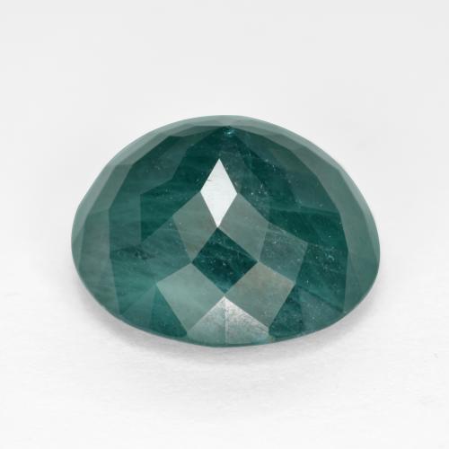 Grandidierite Gemstone in 12 mm (calibrated) Size for Sale, Grandidierite Stone in Deep Blue Green Color