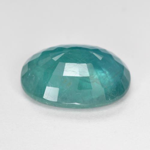 Grandidierite Gemstone in 12.4 x 9.4 mm Size for Sale, Grandidierite Stone in Blue Green Color