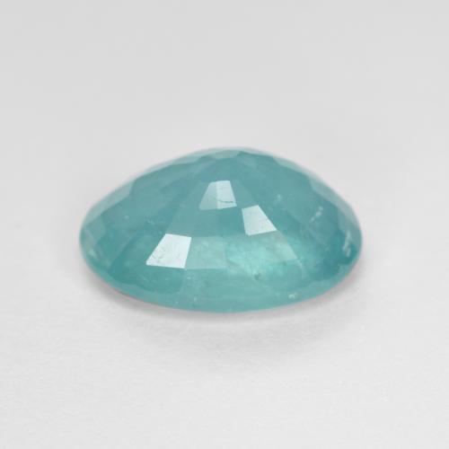 Grandidierite Gemstone in 10.6 x 7.4 mm Size for Sale, Grandidierite Stone in Dark Teal Color