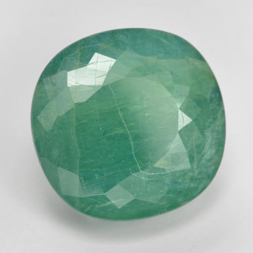 7.82 ct Turquoise Grandidierite Stone, Natural Grandidierite in Oval Portuguese-Cut Shape for Sale