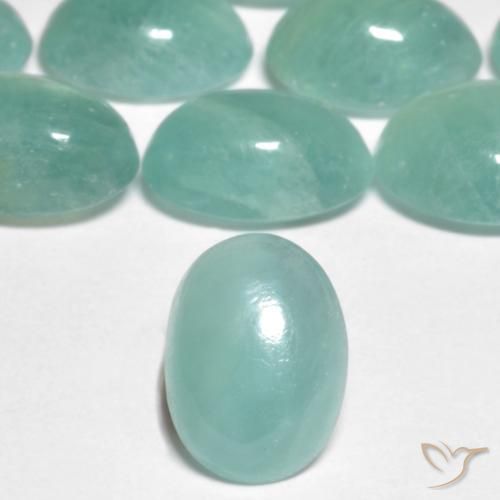 1.26ct Natural Light Teal Grandidierite, Oval, Translucent