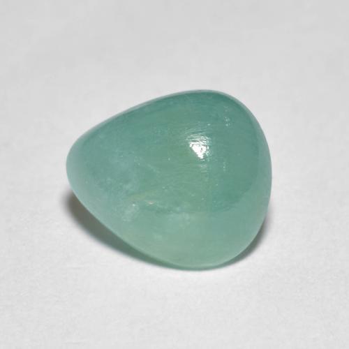 2.09 ct Turquoise Grandidierite Stone, Natural Grandidierite in Pear Cabochon Shape for Sale