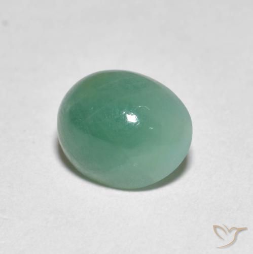 1.86 ct Turquoise Grandidierite Stone, Natural Grandidierite in Oval Cabochon Shape for Sale