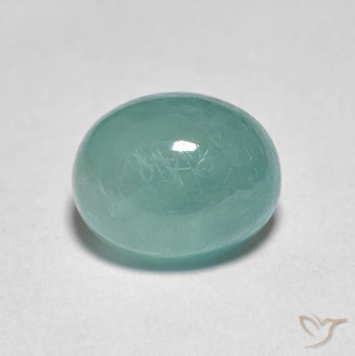 2.55ct Natural Blue Green Grandidierite, Oval, Translucent