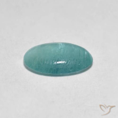 Grandidierite Gemstone in 9 x 6 mm (calibrated) Size for Sale, Grandidierite Stone in Medium Blue Green Color