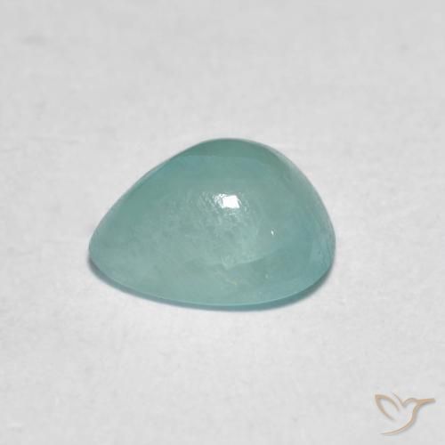 Grandidierite Gemstone in 6.7 x 5.9 mm Size for Sale, Grandidierite Stone in Electric Blue Color