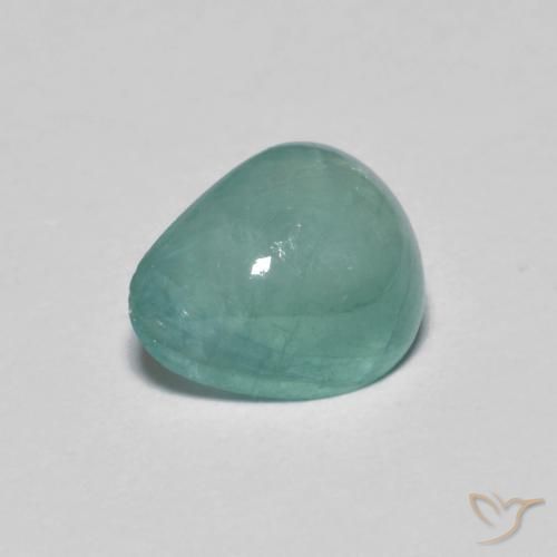 0.99 ct Blue Green Grandidierite, 6.9 x 5.8 mm Pear Cut From Madagascar, Photo A