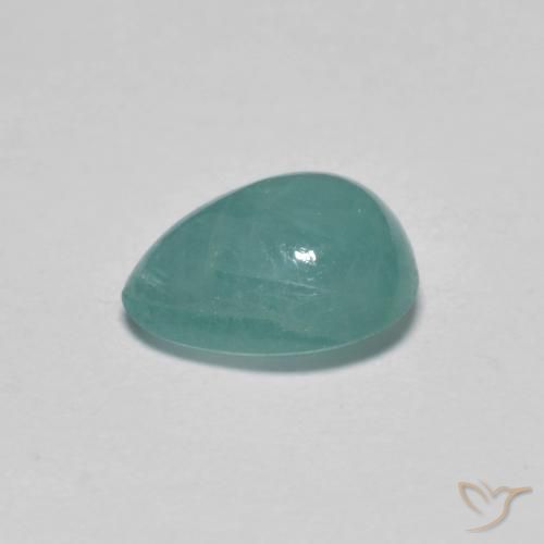 Grandidierite Gemstone in 6.9 x 5.8 mm Size for Sale, Grandidierite Stone in Greenish Blue Color