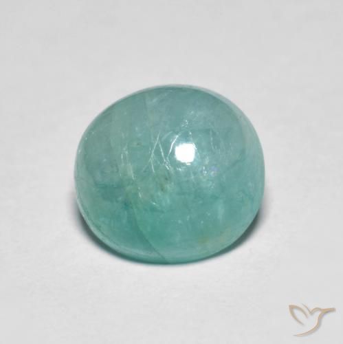 1.61 ct Blue Green Grandidierite, 7.2 x 6.7 mm Oval Cut From Madagascar, Photo A