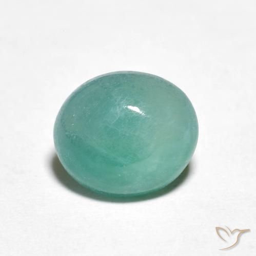 2.13ct Natural Green-Blue Grandidierite, Oval, Translucent