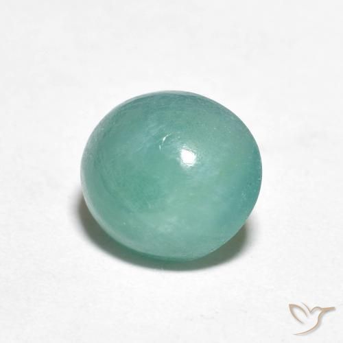 2.13 ct Turquoise Grandidierite Stone, Natural Grandidierite in Oval Cabochon Shape for Sale