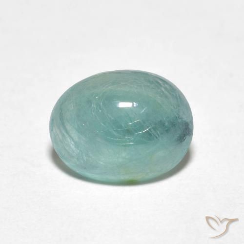 1.96ct Natural Blue Green Grandidierite, Oval, Translucent