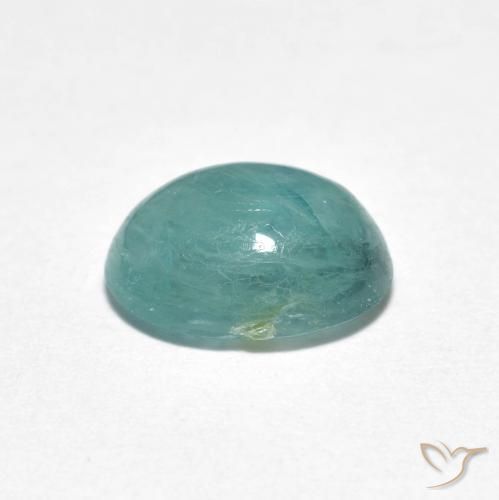Grandidierite Gemstone in 9 x 7 mm (calibrated) Size for Sale, Grandidierite Stone in Blue Green Color