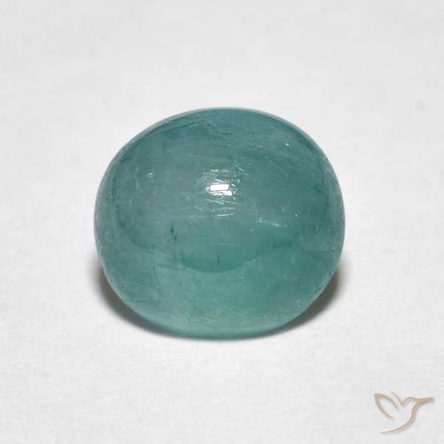 1.21ct Natural Medium Green Blue Grandidierite, Oval, Translucent