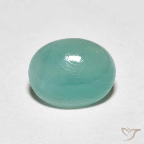 2.64 ct Blue Green Grandidierite, 9.7 x 7.8 mm Oval Cut From Madagascar, Photo A