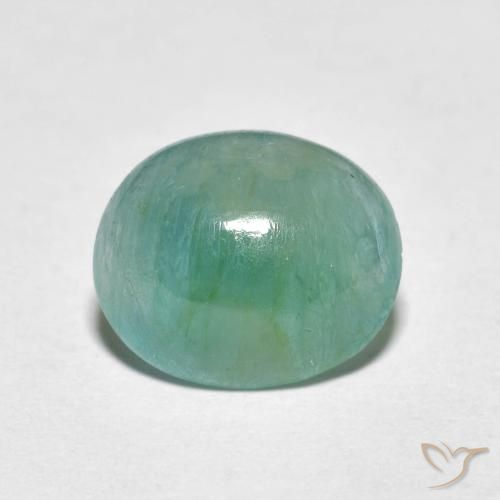 2.98ct Natural Green Blue Tone Grandidierite, Oval, Translucent