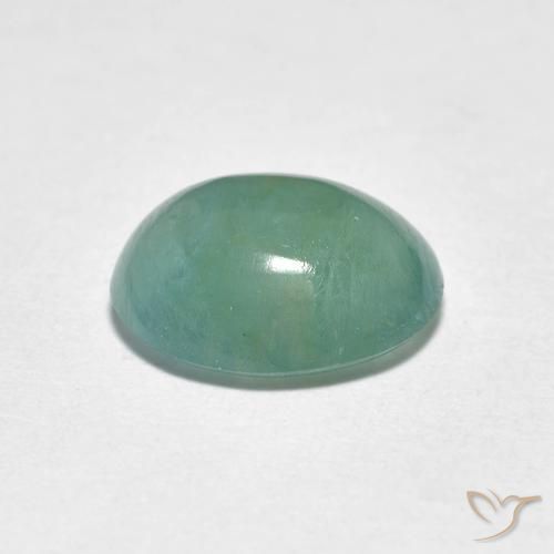 Grandidierite Gemstone in 10.3 x 8.7 mm Size for Sale, Grandidierite Stone in Green Blue Tone Color