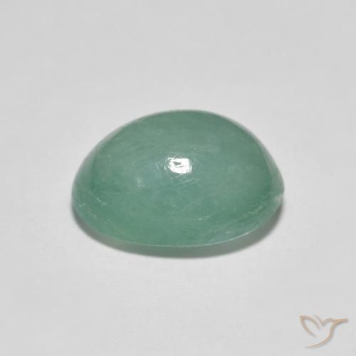 Grandidierite Gemstone in 10.4 x 8.3 mm Size for Sale, Grandidierite Stone in Green-Blue Color