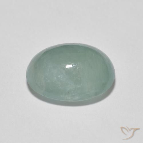 Grandidierite Gemstone in 11.3 x 9.4 mm Size for Sale, Grandidierite Stone in Green-Blue Color