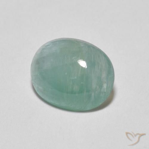 1.64 ct Turquoise Grandidierite Stone, Natural Grandidierite in Oval Cabochon Shape for Sale
