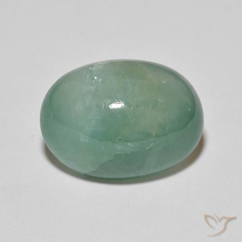 8.15 ct Blue Green Grandidierite, 14.4 x 10.6 mm Oval Cut From Madagascar, Photo A
