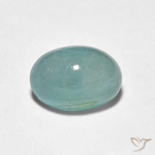 2.17 ct Blue Green Grandidierite, 9 x 6.4 mm Oval Cut From Madagascar, Photo A