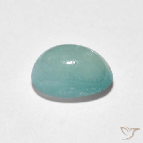 Grandidierite Gemstone in 9 x 6 mm (calibrated) Size for Sale, Grandidierite Stone in Light Blue Green Color