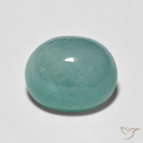 5.61 ct Blue Green Grandidierite, 12 x 9.8 mm Oval Cut From Madagascar, Photo A