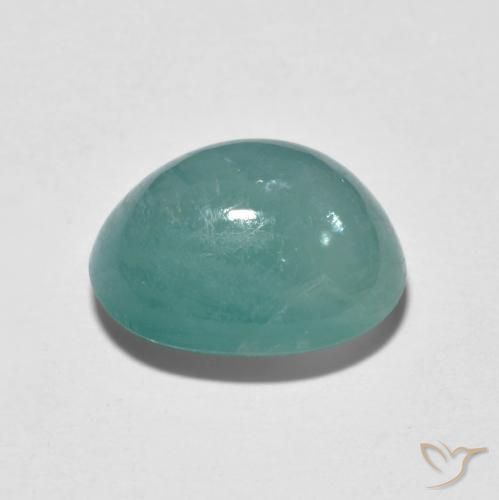 Grandidierite Gemstone in 12 x 10 mm (calibrated) Size for Sale, Grandidierite Stone in Turquoise Color