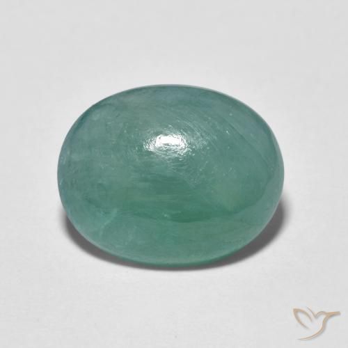 3.45ct Natural Greenish Blue Grandidierite, Oval, Translucent