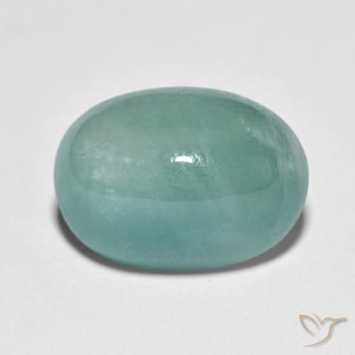 8.92 ct Blue Green Grandidierite, 15 x 10.8 mm Oval Cut From Madagascar, Photo A
