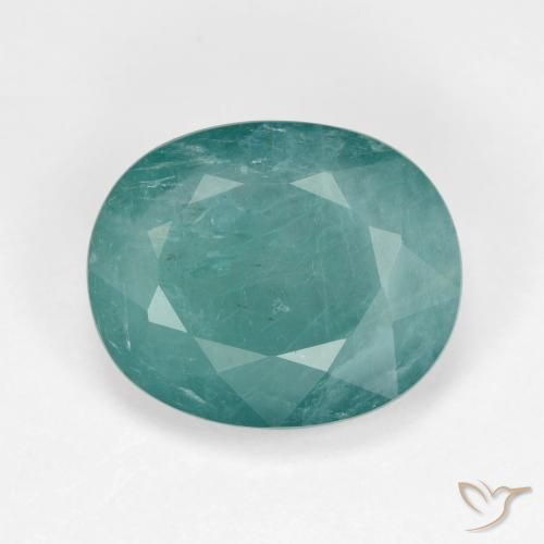 6,5ct Ovale sfaccettato turchese Grandidierite dal Madagascar, Dimension 14,3 x 11,8mm, Natural non trattati Gemstone, Translucent Clarity, 1 piece Grandidierite in Blu verde Color, Mohs Hardness of 7 - 7,5 adatto per gioielli da indossare ogni giorno, Photo A