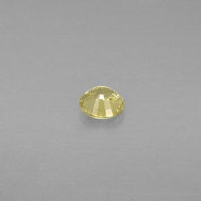 Grossularite Garnet Gemstone in 4.8 mm Size for Sale, Grossularite Garnet Stone in Greenish Yellow Color