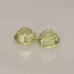 Grossularite Garnet Gemstone in 4.5 mm Size for Sale, Grossularite Garnet Stone in Lime Green Color