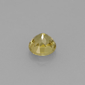 Grossularite Garnet Gemstone in 5 mm (calibrated) Size for Sale, Grossularite Garnet Stone in Greenish Golden Color