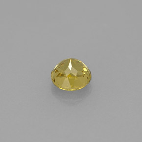 Grossularite Garnet Gemstone in 4.8 mm Size for Sale, Grossularite Garnet Stone in Greenish Golden Color