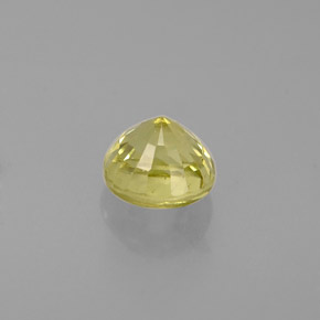Grossularite Garnet Gemstone in 4.6 mm Size for Sale, Grossularite Garnet Stone in Greenish Golden Color