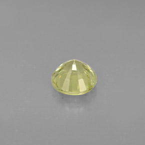 Grossularite Garnet Gemstone in 5 mm (calibrated) Size for Sale, Grossularite Garnet Stone in Greenish Golden Color